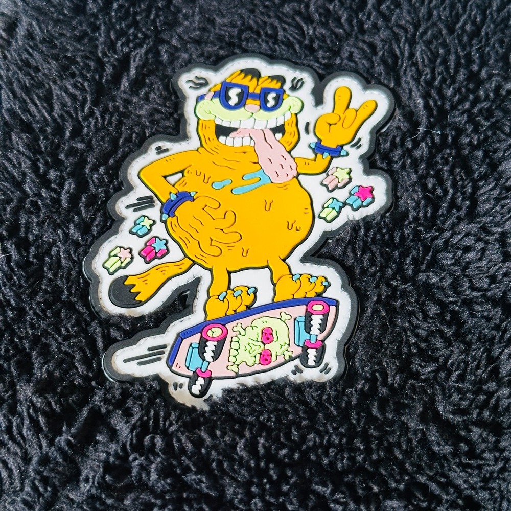 H & M Garfield Hoodie Plush Youth Large Black Full Zip US 20 - Picture 3 of 8